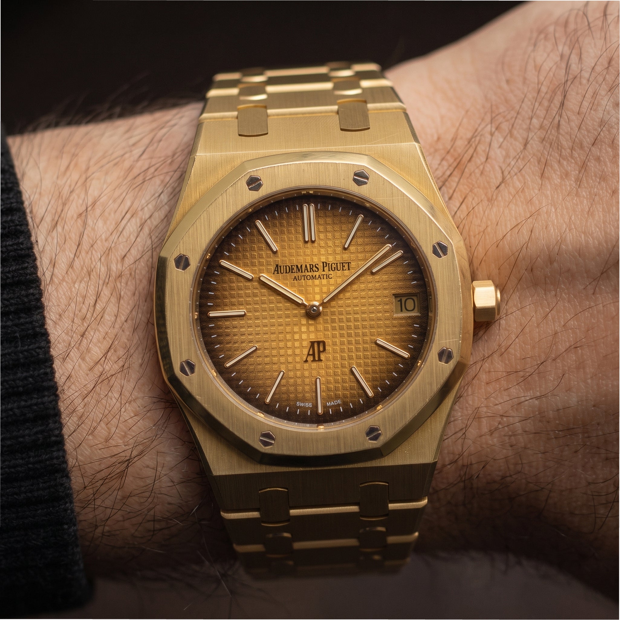 Audemars Piguet Royal Oak Jumbo 50th Anniversary 39MM 16202BA 18K Yellow Gold