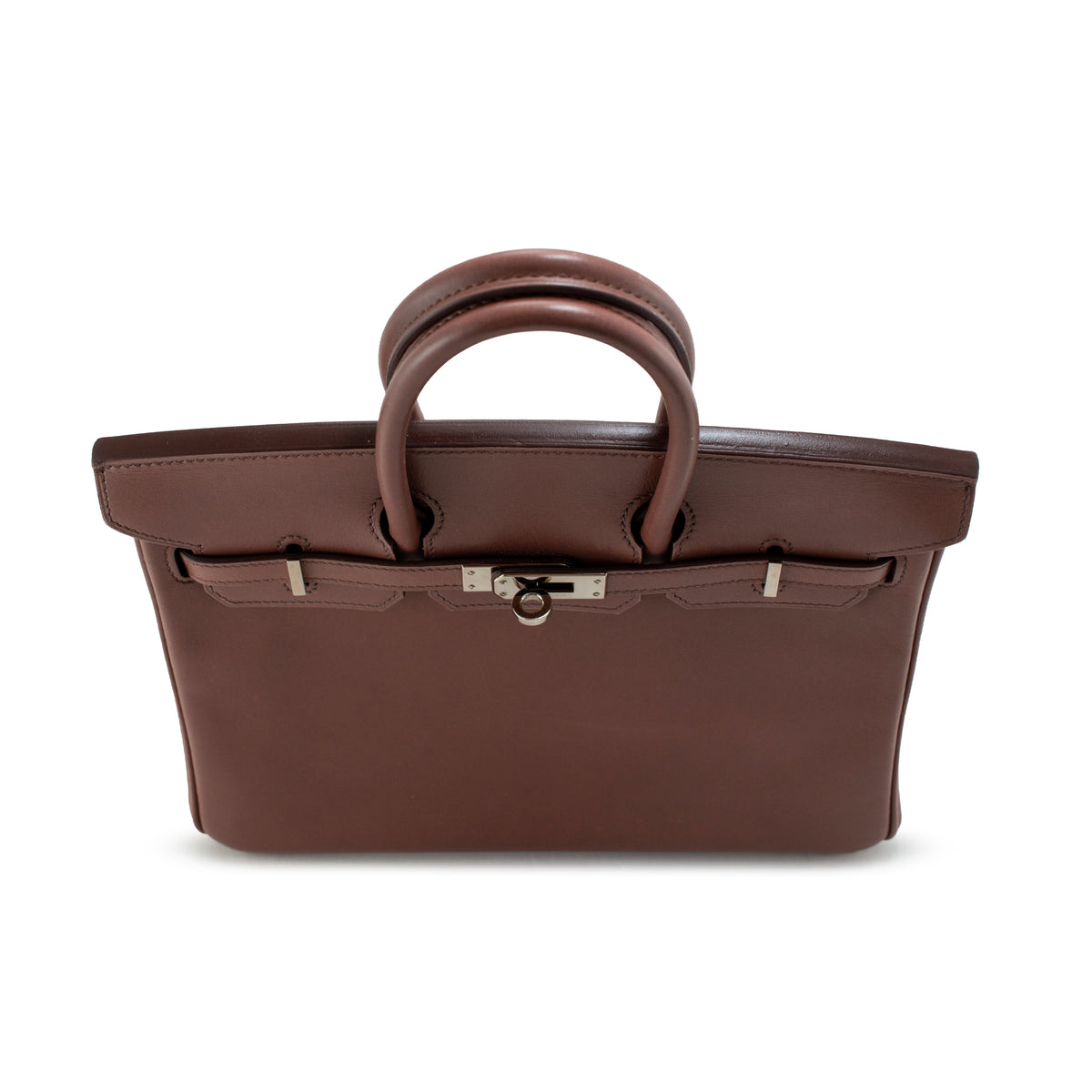 Hermès Birkin 25 Griolet Tadelakt Palladium Top Handle Bag