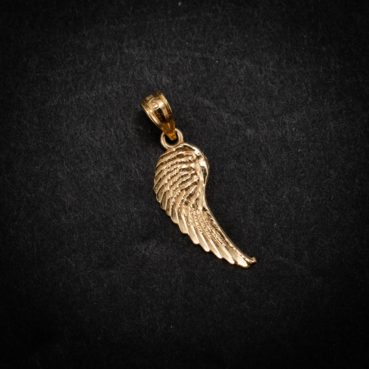 10K Yellow Gold Dangle Pendant 0.47g ¾" 461654 available at DJP Jewelers & Luxury Buyers