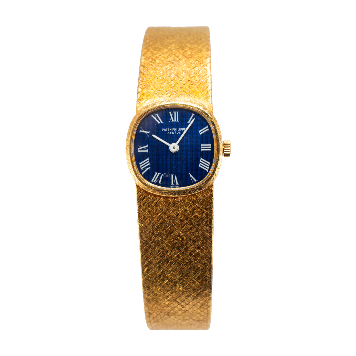 Ladies Vintage Patek Philippe Ellipse 19MM 3370/1J 18K Yellow Gold Manual Watch