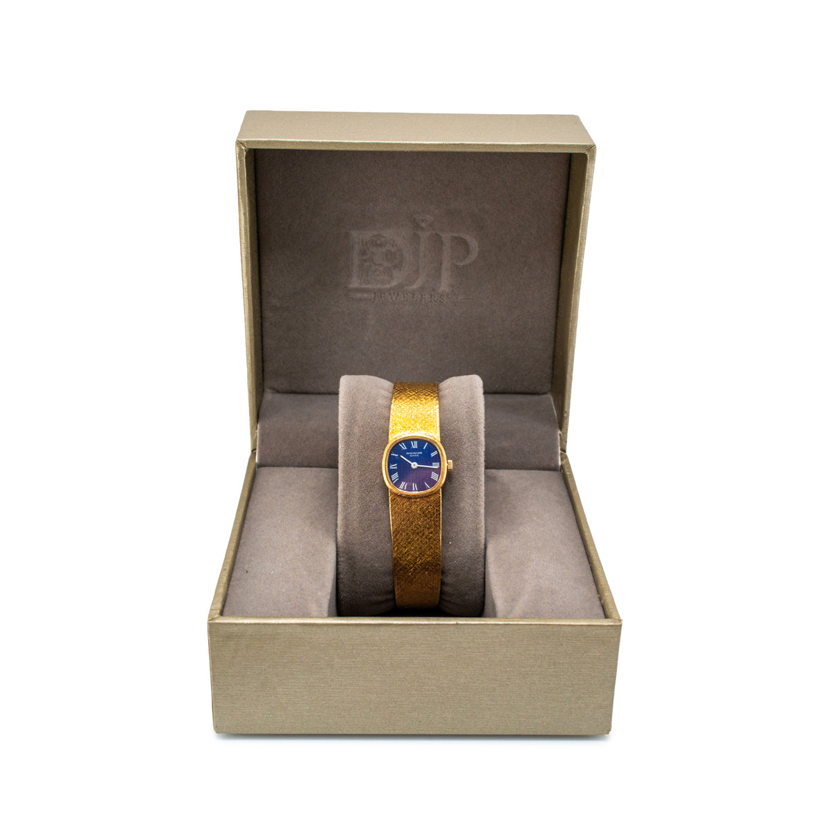 Ladies Vintage Patek Philippe Ellipse 19MM 3370/1J 18K Yellow Gold Manual Watch