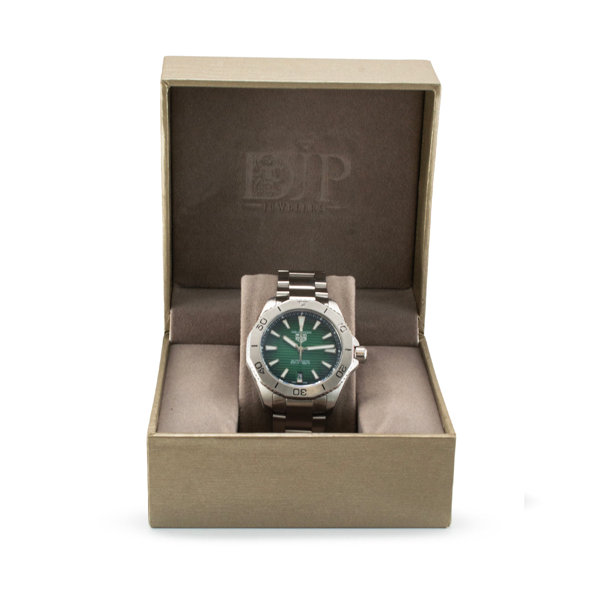 Tag Heuer Aquaracer 40MM wbp2115.ba0627 Green Dial Steel Automatic Watch