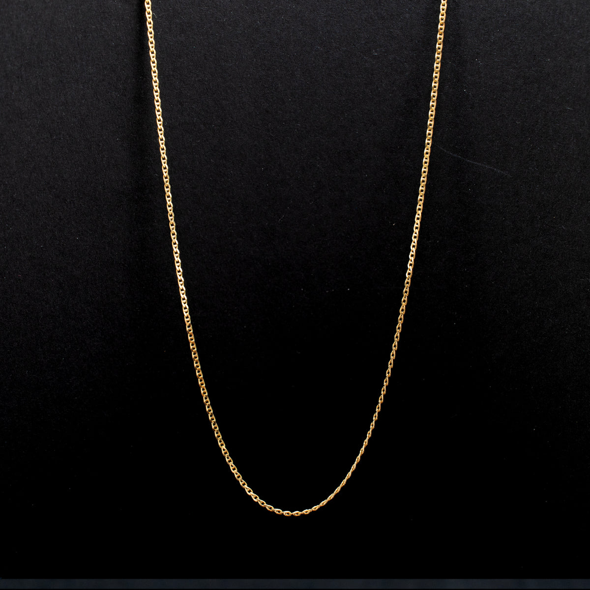 18K Yellow Gold Mariner Chain 2.77g 17" 462785 available at DJP Jewelers & Luxury Buyers