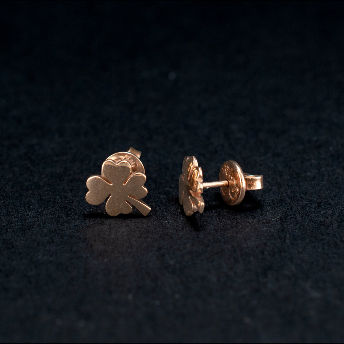 Vintage 9K Gold Stud Earrings 2.4g ½" 462788 available at DJP Jewelers & Luxury Buyers
