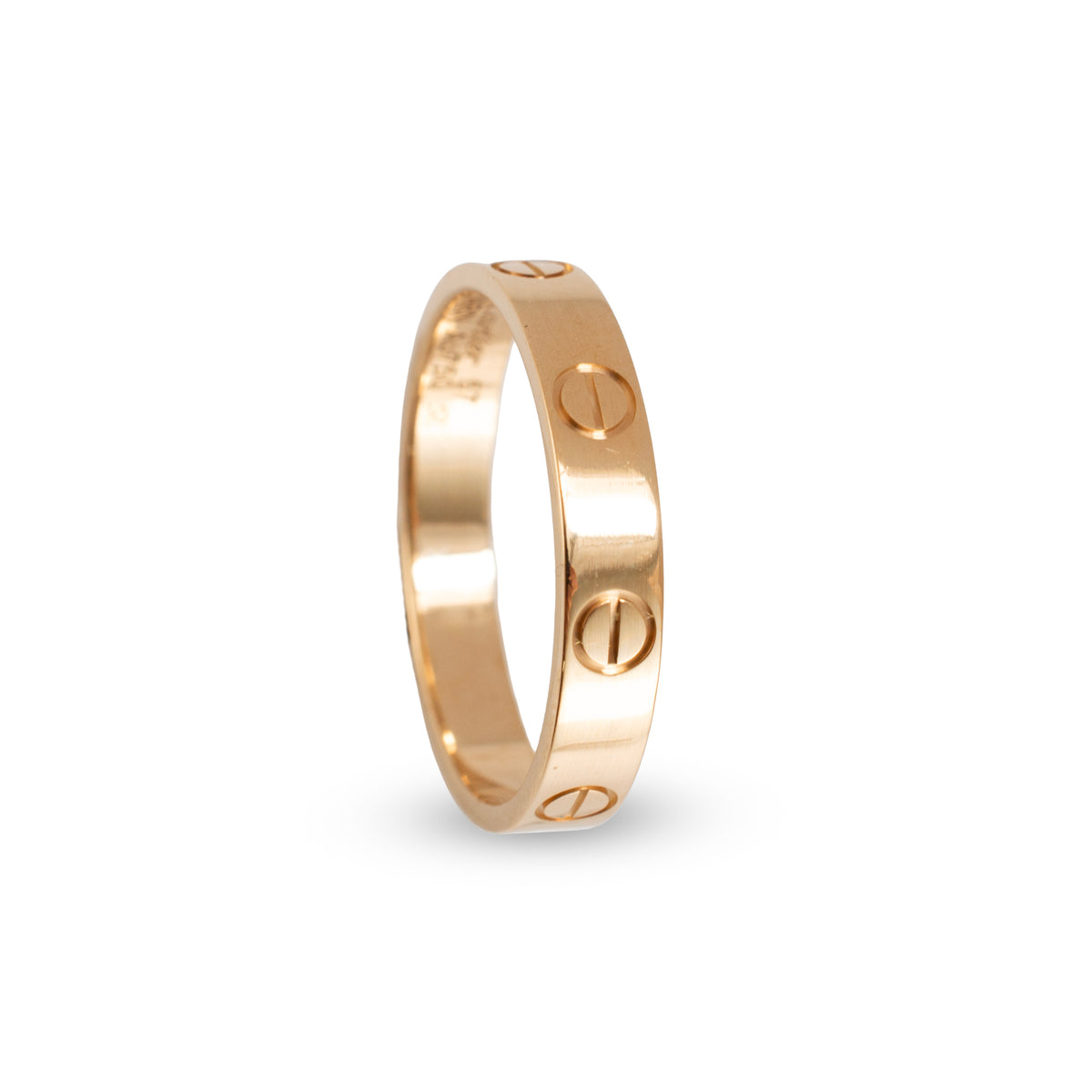 Cartier 18K Yellow Gold Small Model Love Band Ring