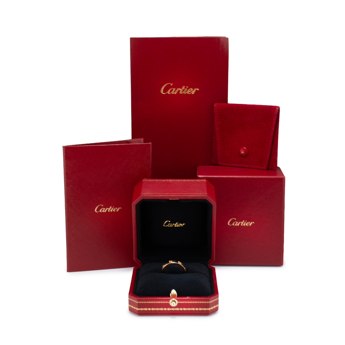 Cartier 18K Yellow Gold Small Model Love Band Ring
