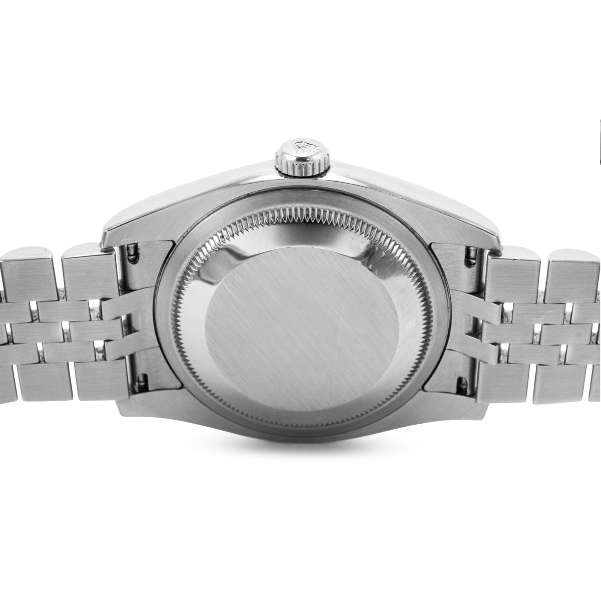 Rolex Datejust 36MM 116234 Silver Diamond Dial 18K White Gold Steel Watch