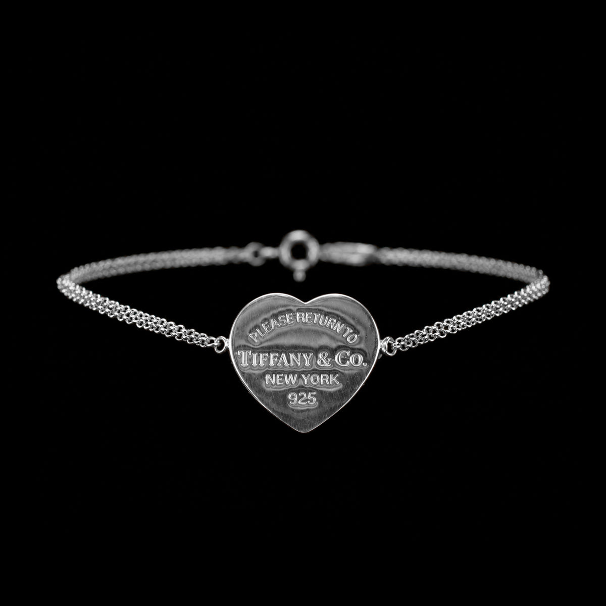 Tiffany & Co. Sterling Silver Link Bracelet 2.84g 6.75" 468702 available at DJP Jewelers & Luxury Buyers
