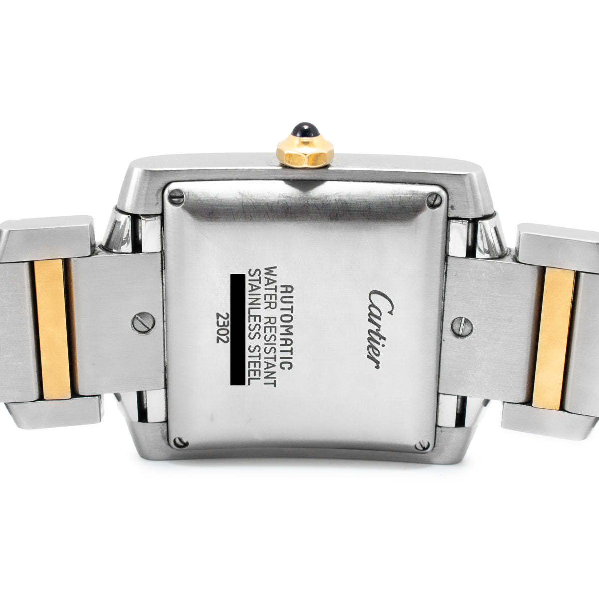 Cartier Tank Francaise 28MM 2302/w51005q4 Silver Roman Two Tone Automatic Watch