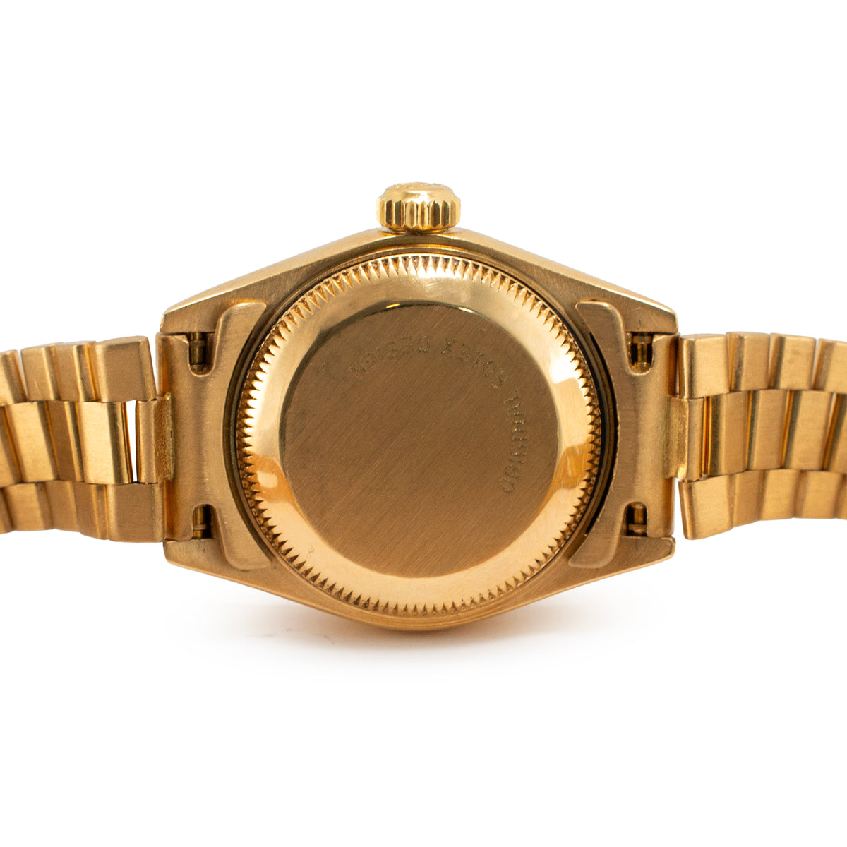 Ladies Rolex Datejust 26MM 69178 Champagne Dial 18K Yellow Gold Watch