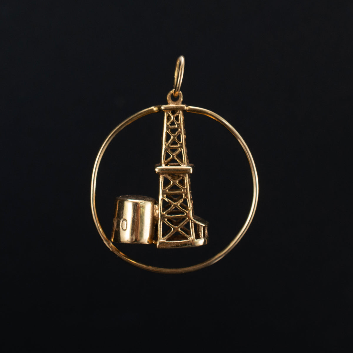 Vintage 14K Yellow Gold Drop Pendant 3.27g 1" 469690 available at DJP Jewelers & Luxury Buyers
