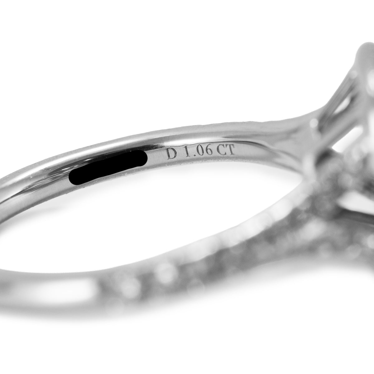 Tiffany & Co. Soleste Platinum 18K Gold Intense Yellow Diamond Engagement Ring