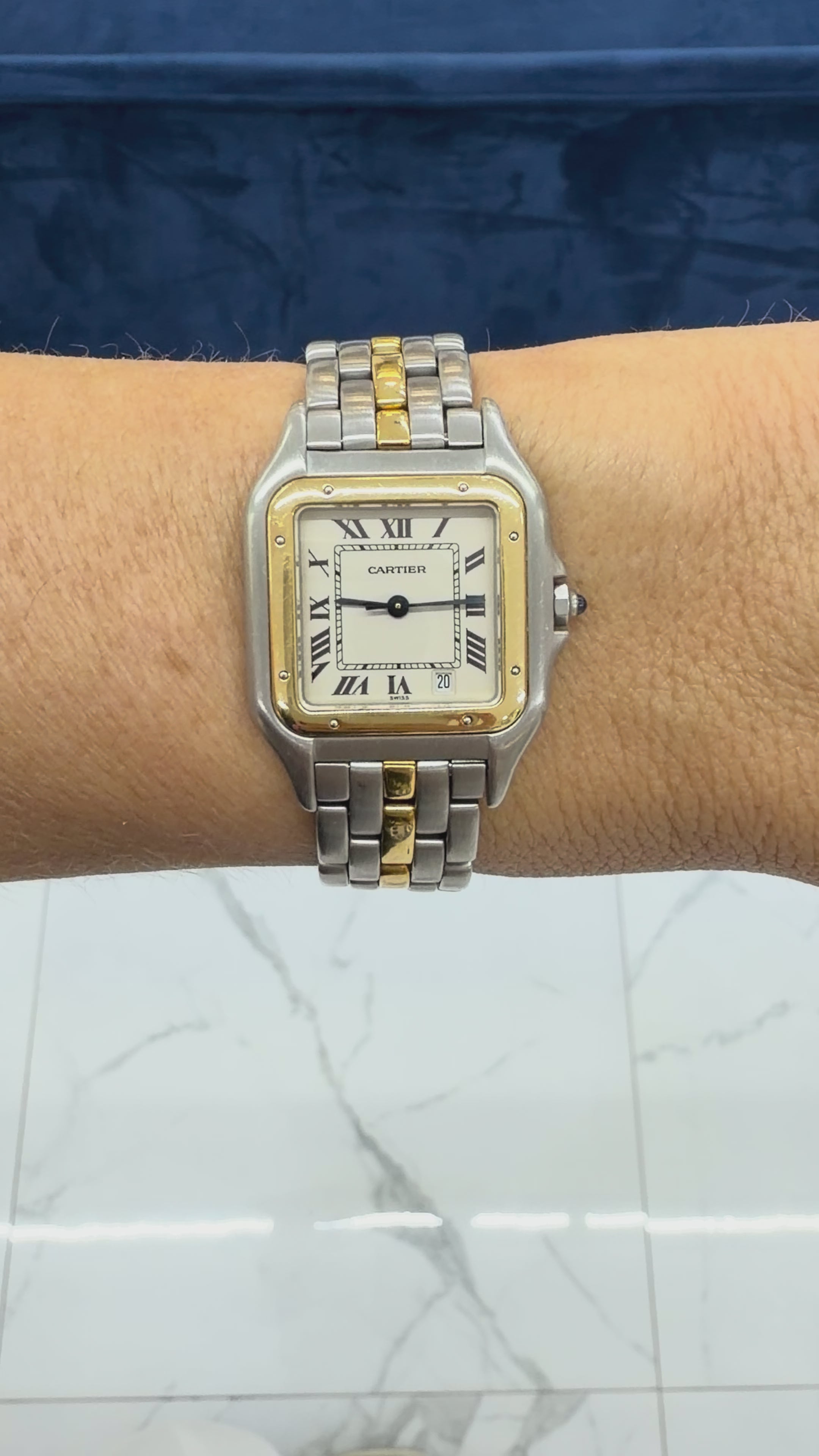 Cartier Panthere Stainless Steel and 18K Yellow Gold | DJP