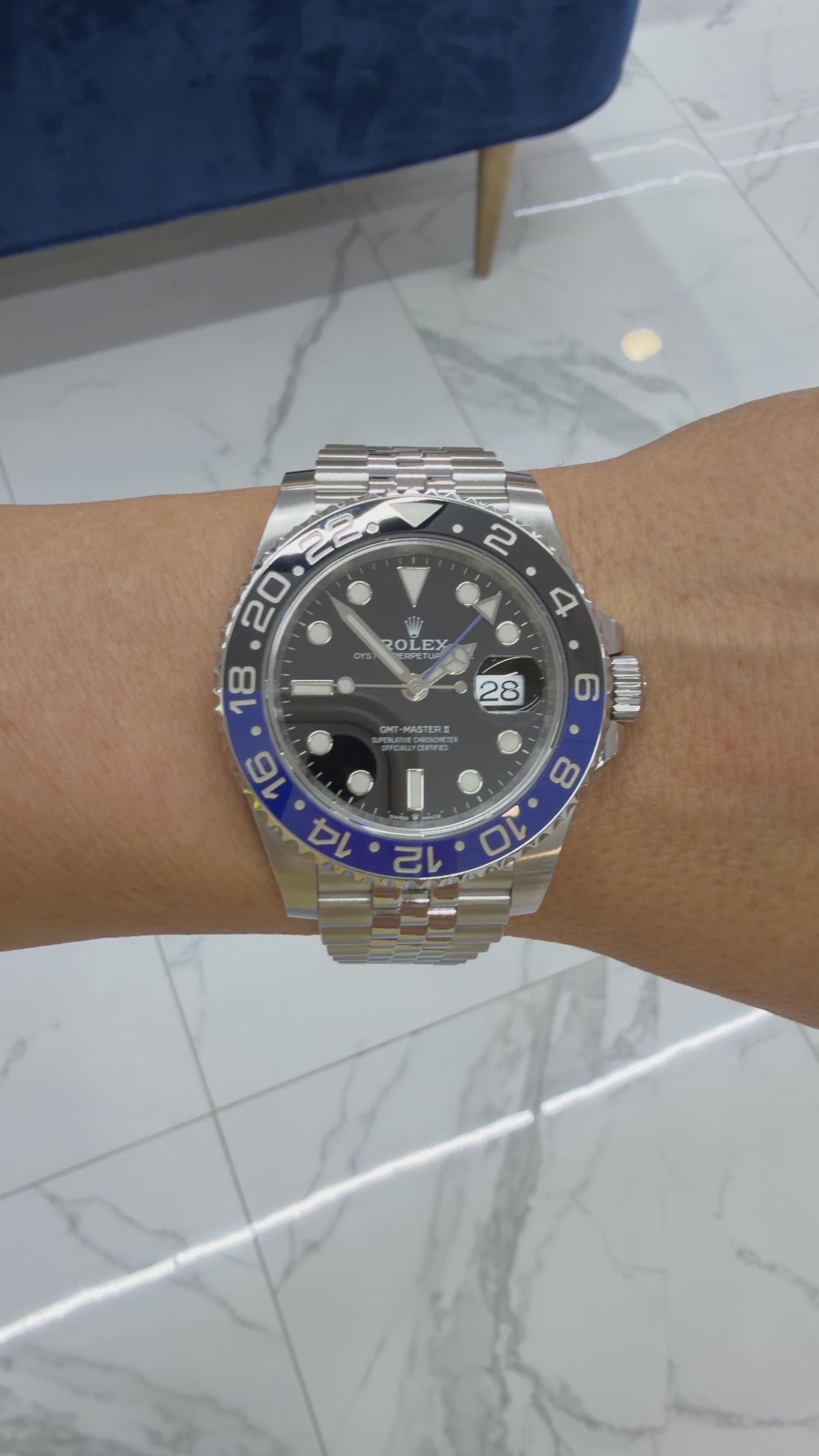 Rolex GMT-Master Ii stainless steel Watch | DJP Jewelers