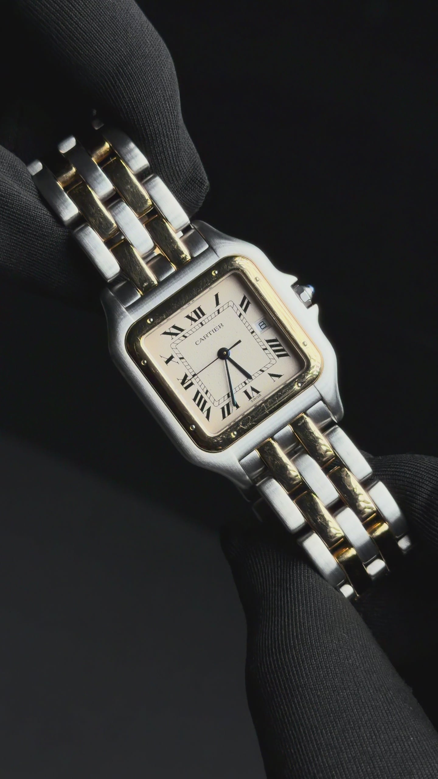 Cartier Panthere Stainless Steel and 18K Yellow Gold | DJP