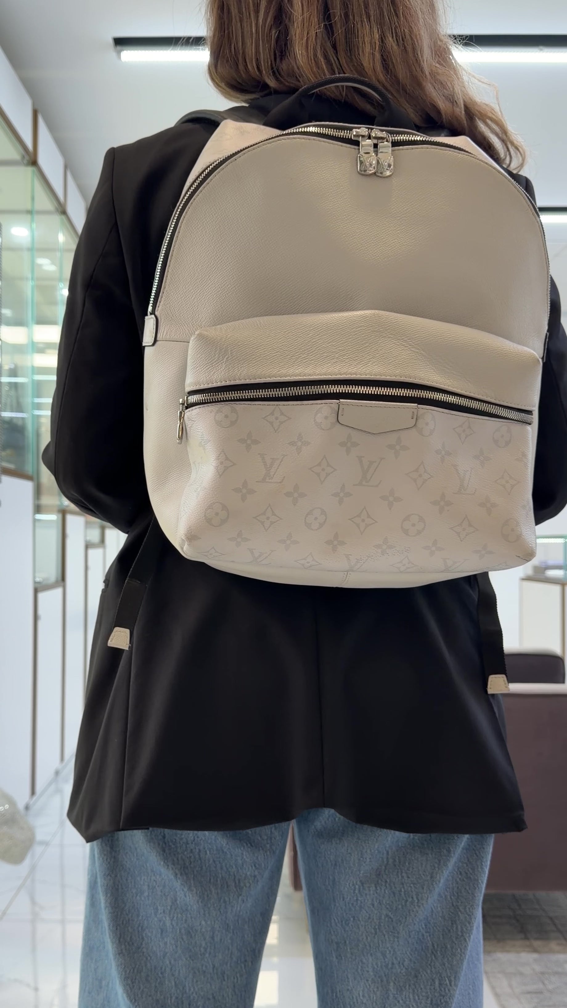 Louis Vuitton leather Backpack | DJP Jewelers