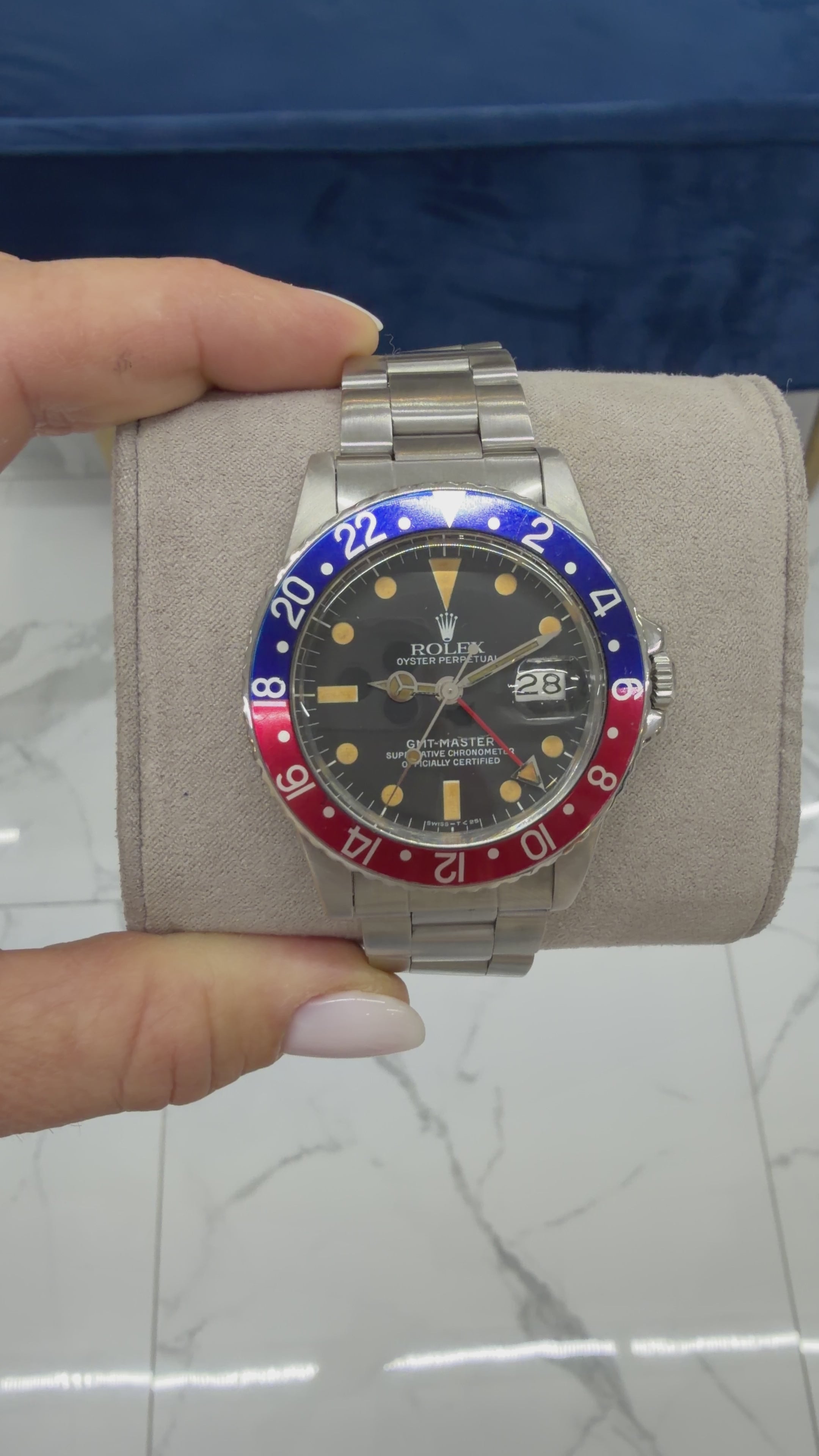 Rolex GMT Master stainless steel Watch | DJP Jewelers