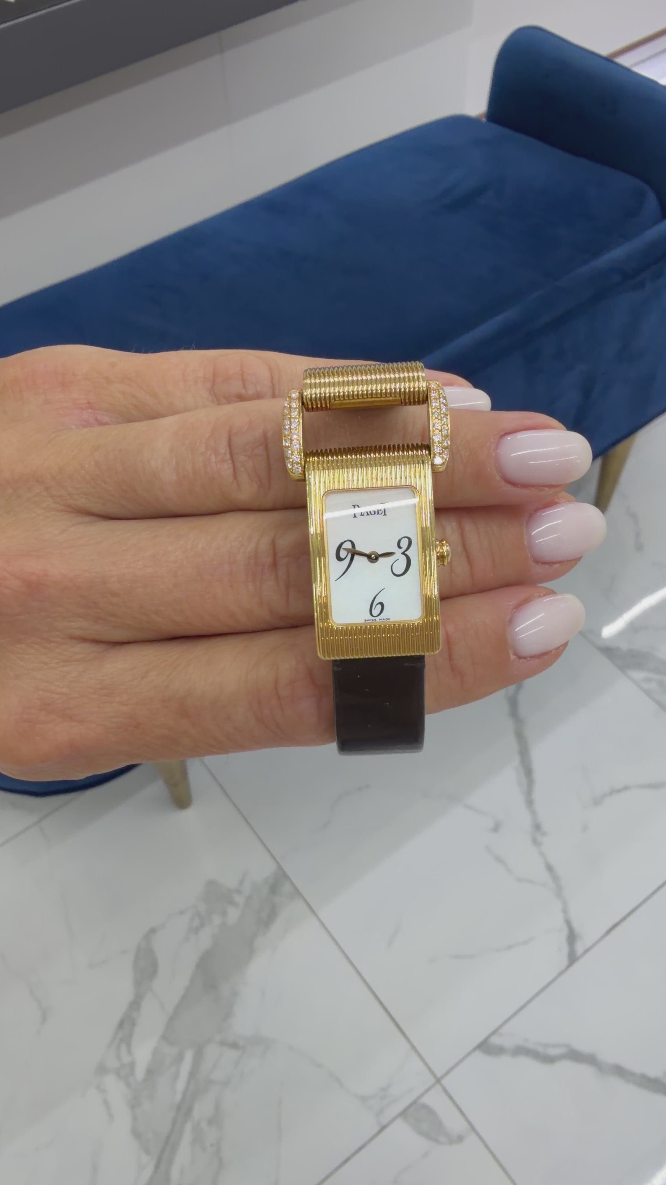 Piaget Miss Protocole 18K yellow gold Diamond Watch | DJP