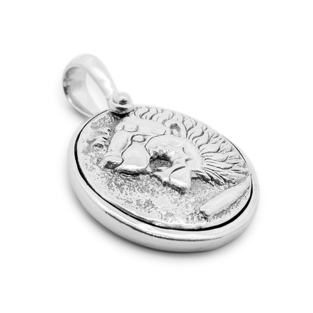 David Yurman 925 Sterling Silver Petrvs Lion Amulet Pendant
