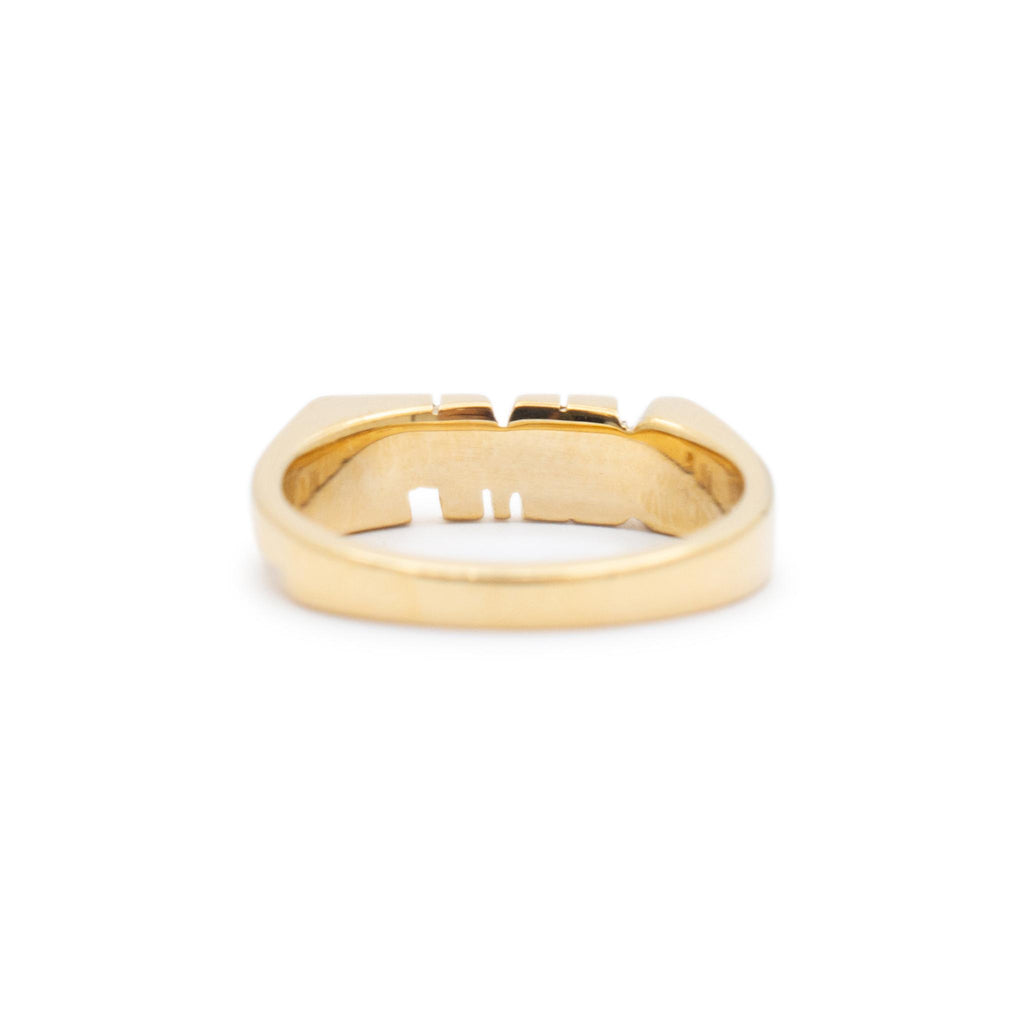 James Avery 14K Yellow Gold “Nmt” Band Ring