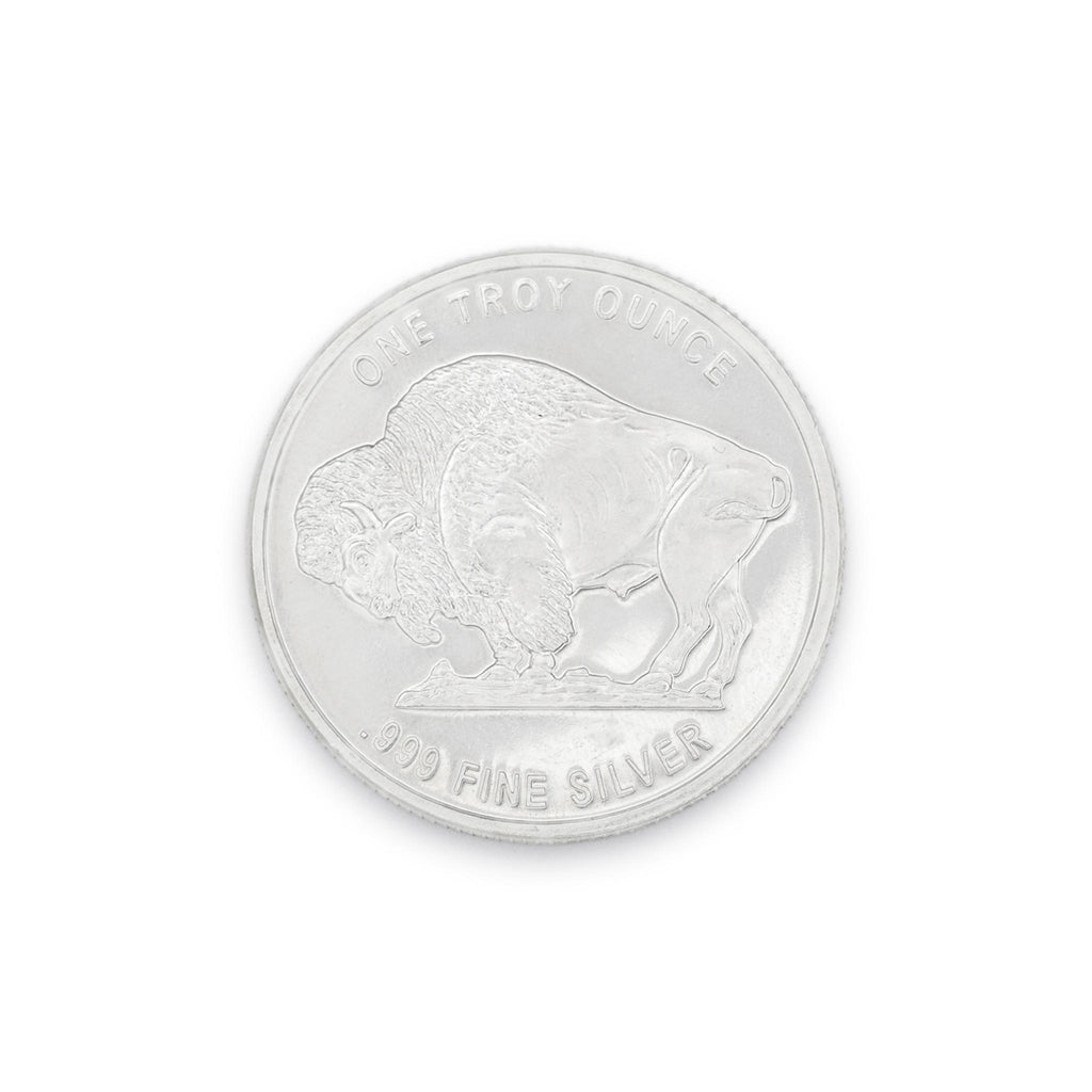 1 Oz 999 Fine Silver Buffalo Coin