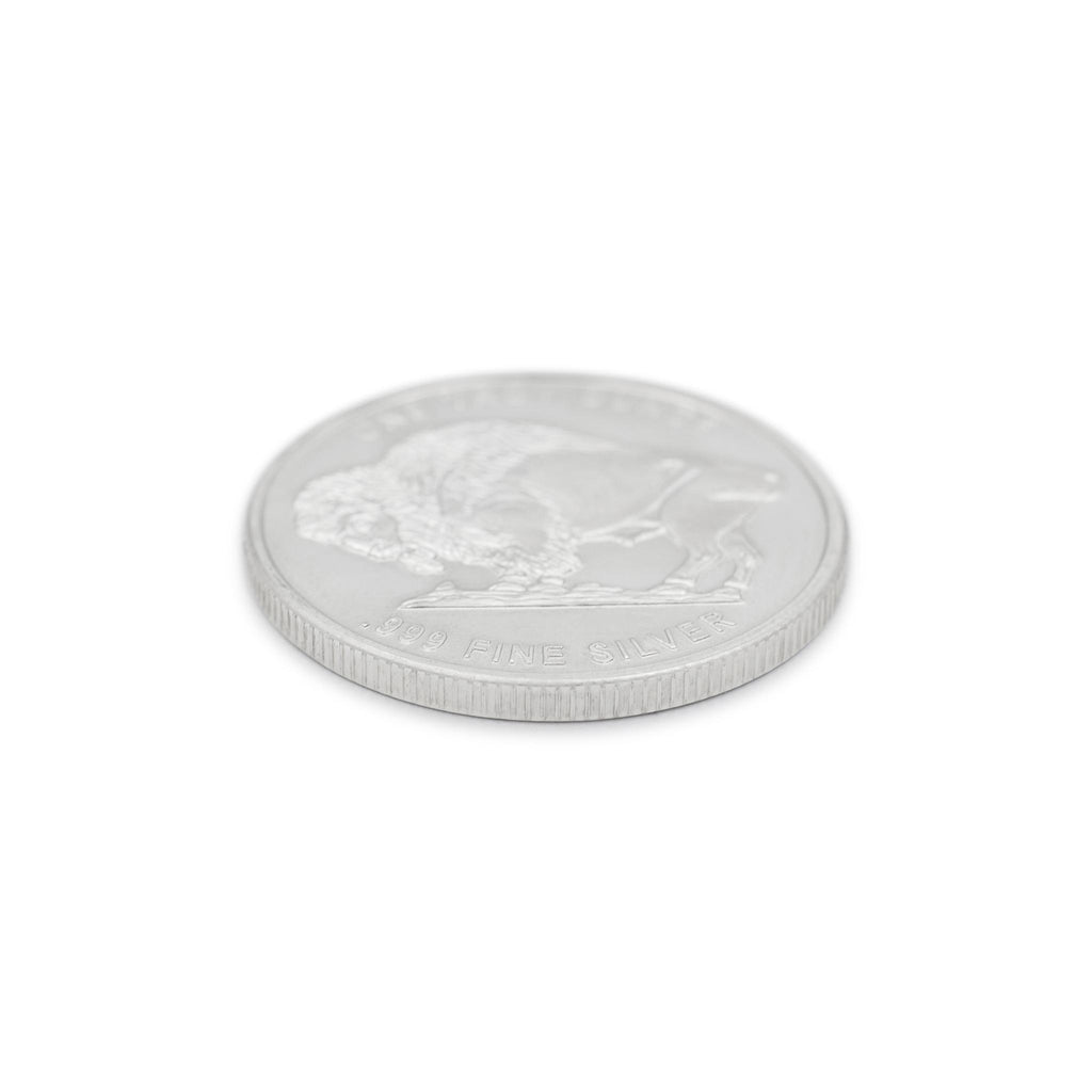 1 Oz 999 Fine Silver Buffalo Coin