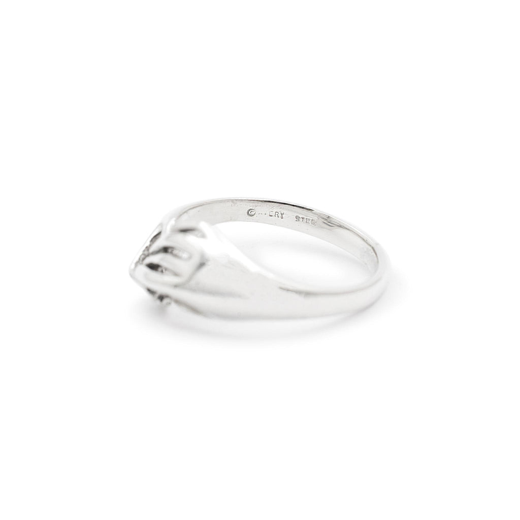 James Avery 925 Sterling Silver Holding Hand Cocktail Ring
