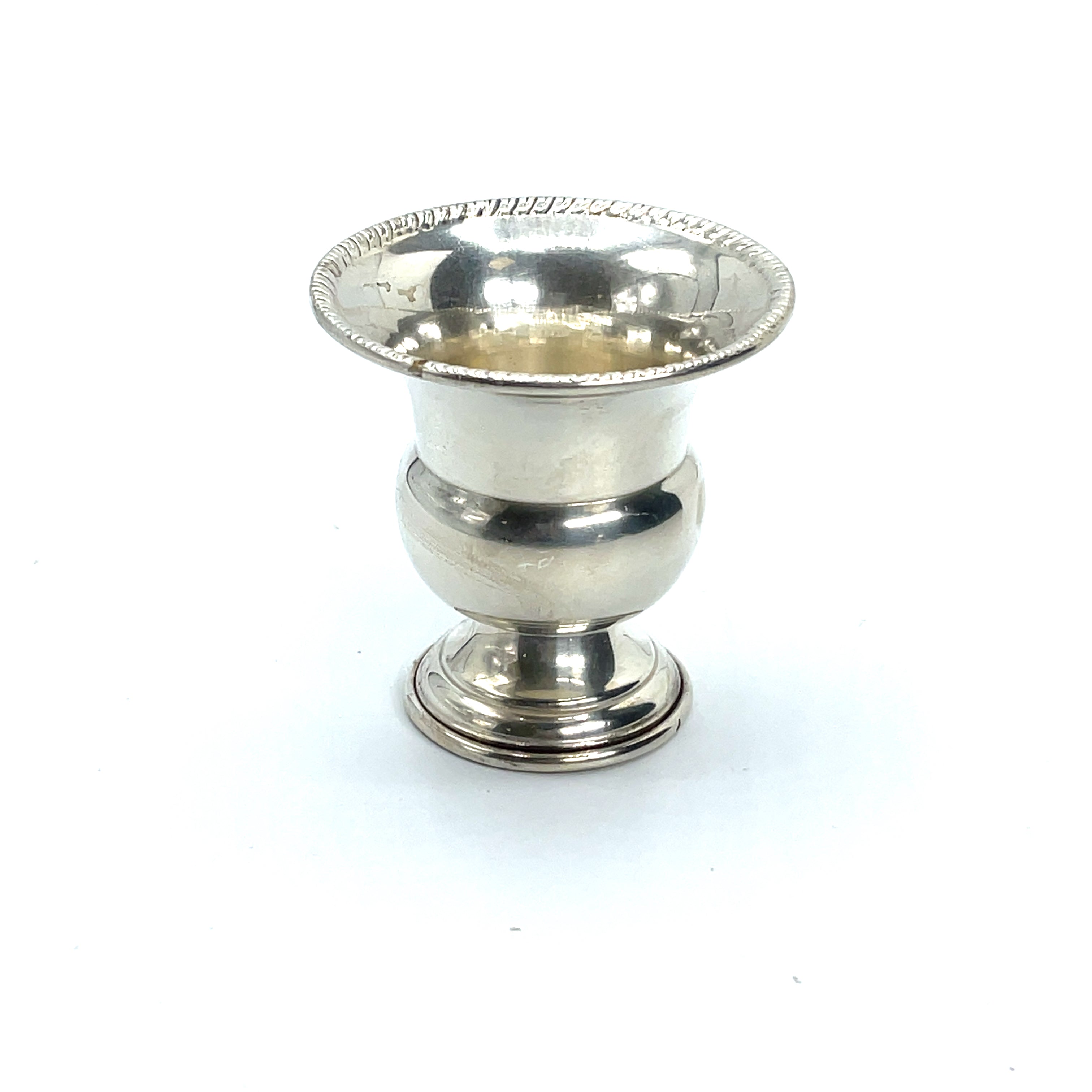 Sterling Silver Jewish Judaica Cup