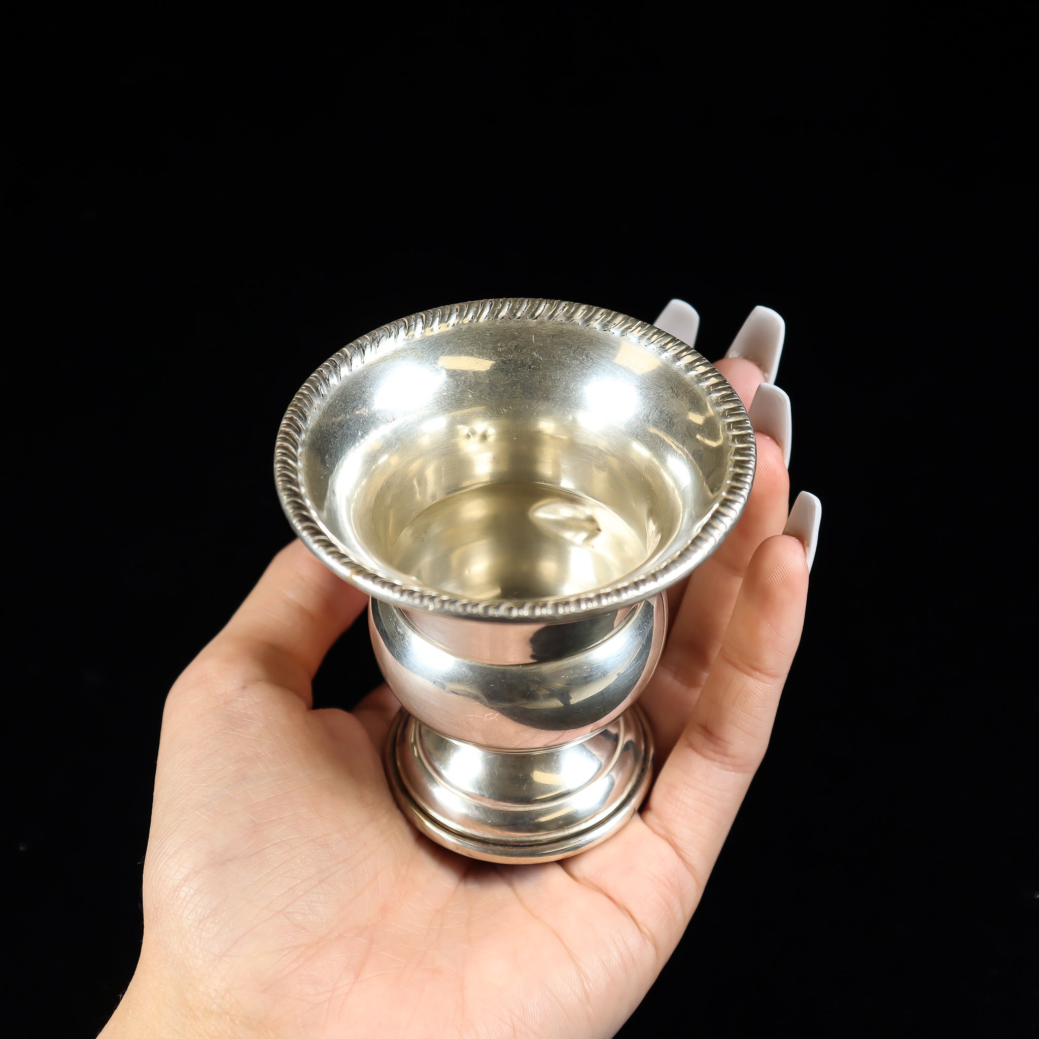 Sterling Silver Jewish Judaica Cup